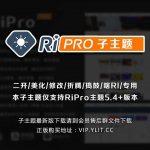 WordPress主题 RiPro v5.4 付费资源下载/付费阅读主题 破解授权开心版